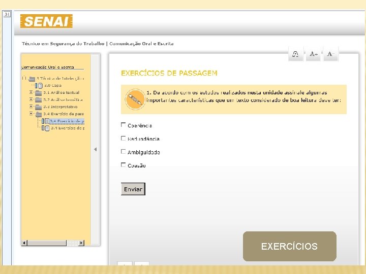 EXERCÍCIOS 