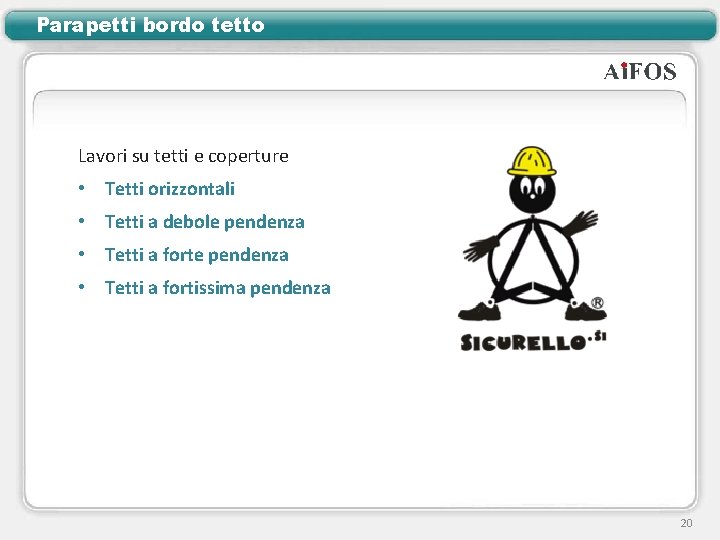 Parapetti bordo tetto Lavori su tetti e coperture • Tetti orizzontali • Tetti a