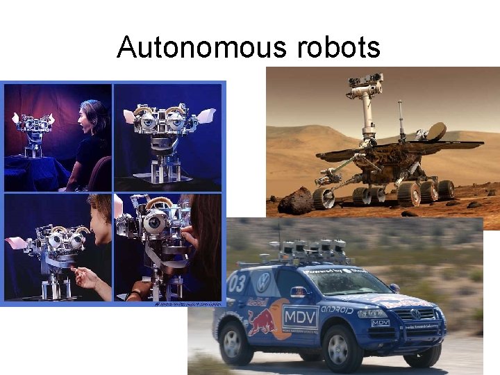 Autonomous robots 