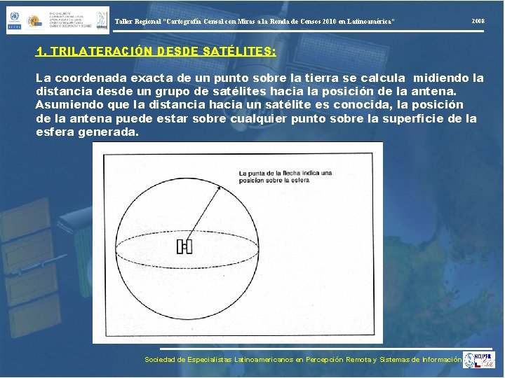 Taller Regional “Cartografía Censal con Miras a la Ronda de Censos 2010 en Latinoamérica”