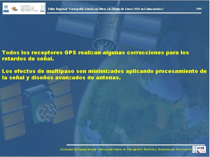 Taller Regional “Cartografía Censal con Miras a la Ronda de Censos 2010 en Latinoamérica”