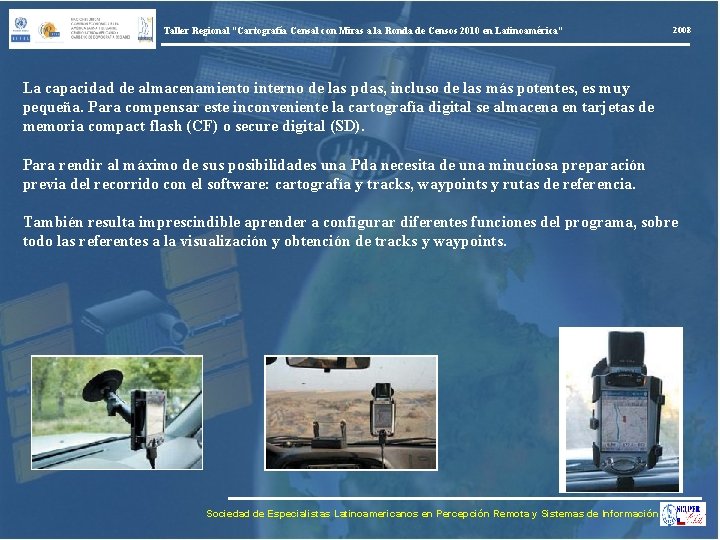 Taller Regional “Cartografía Censal con Miras a la Ronda de Censos 2010 en Latinoamérica”