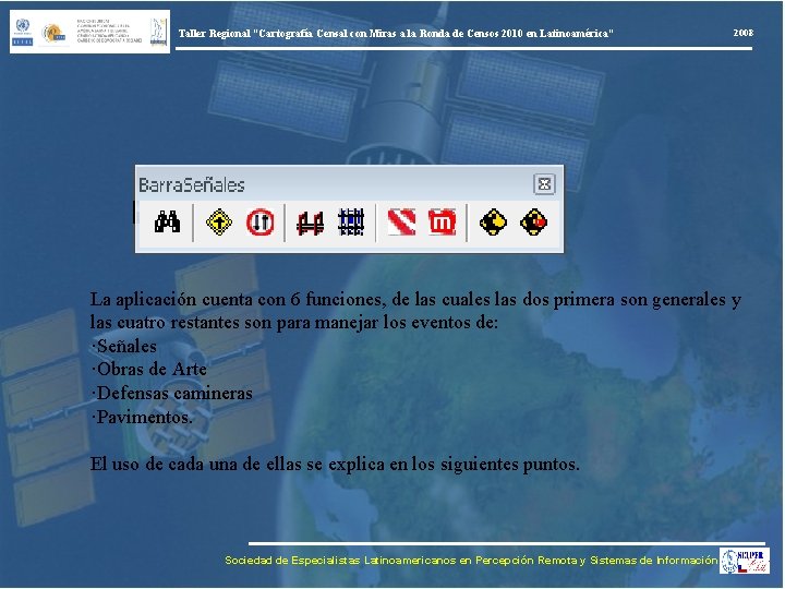 Taller Regional “Cartografía Censal con Miras a la Ronda de Censos 2010 en Latinoamérica”