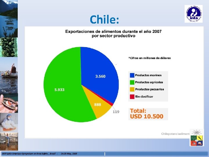 Chile: IAFP Latin American Symposium on Food Safety , Brasil - 26 -28 May,