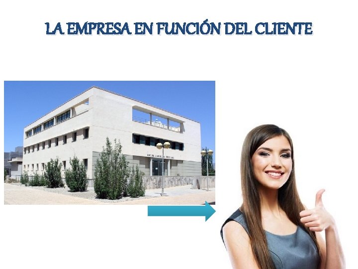 LA EMPRESA EN FUNCIÓN DEL CLIENTE 