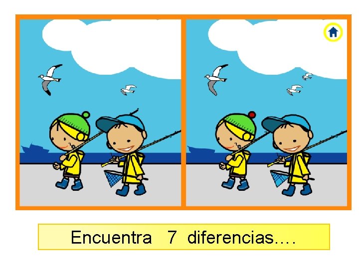 Encuentra 7 diferencias…. 