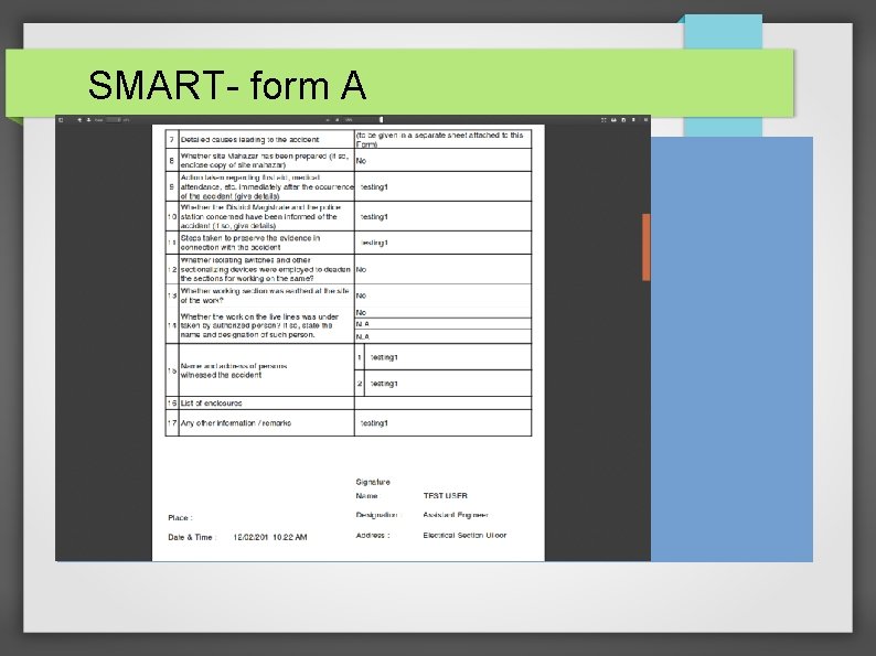 SMART- form A 