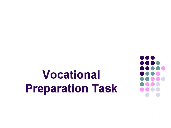 Vocational Preparation Task 1 