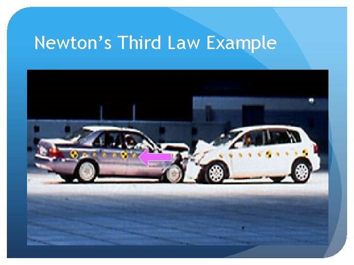 Newton’s Third Law Example 