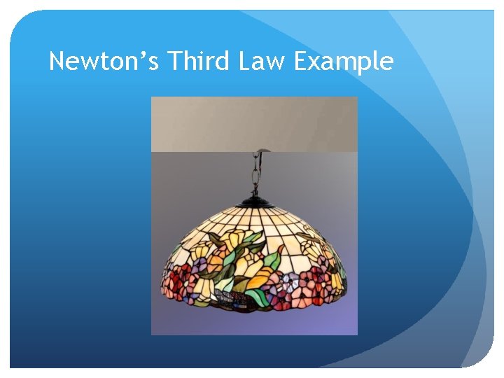 Newton’s Third Law Example 