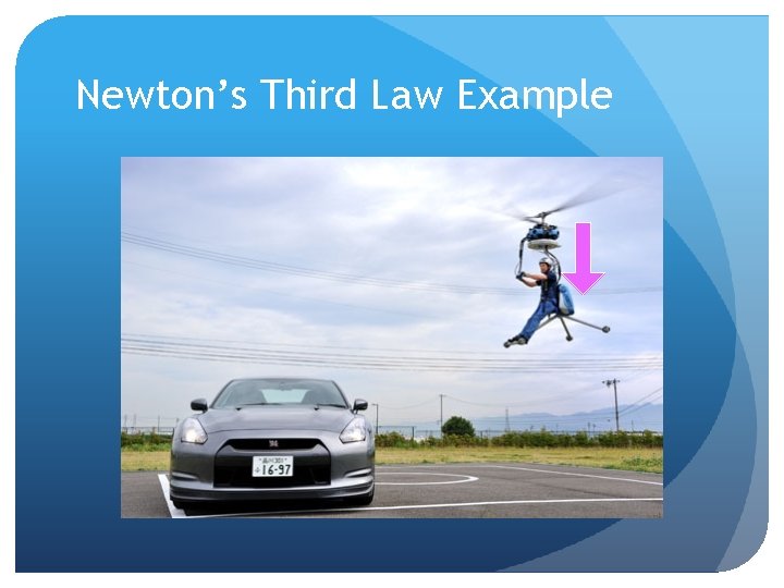 Newton’s Third Law Example 