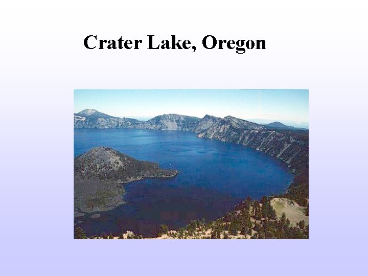 Crater Lake, Oregon 