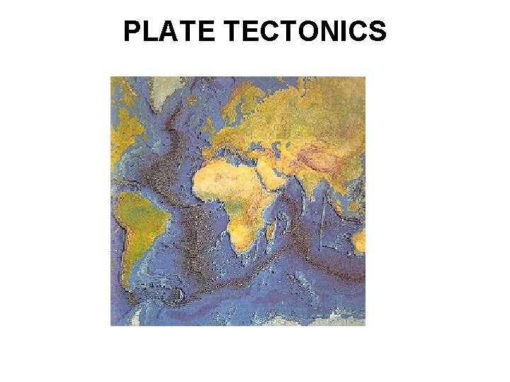 PLATE TECTONICS 