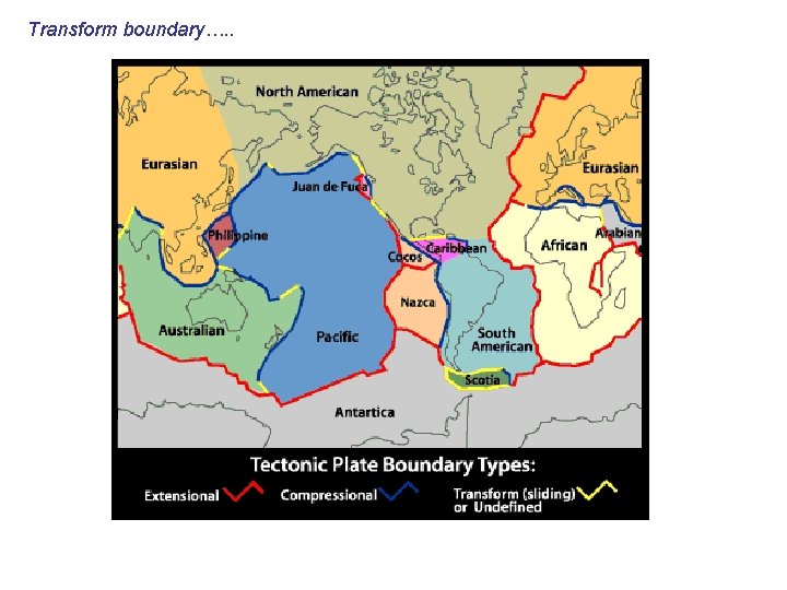 Transform boundary…. . 