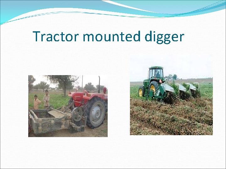 Tractor mounted digger 