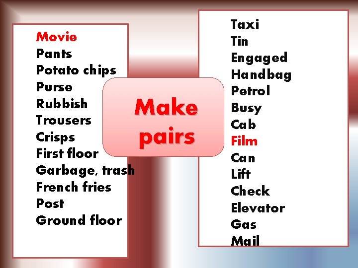 Movie Pants Potato chips Purse Rubbish Trousers Crisps First floor Garbage, trash French fries