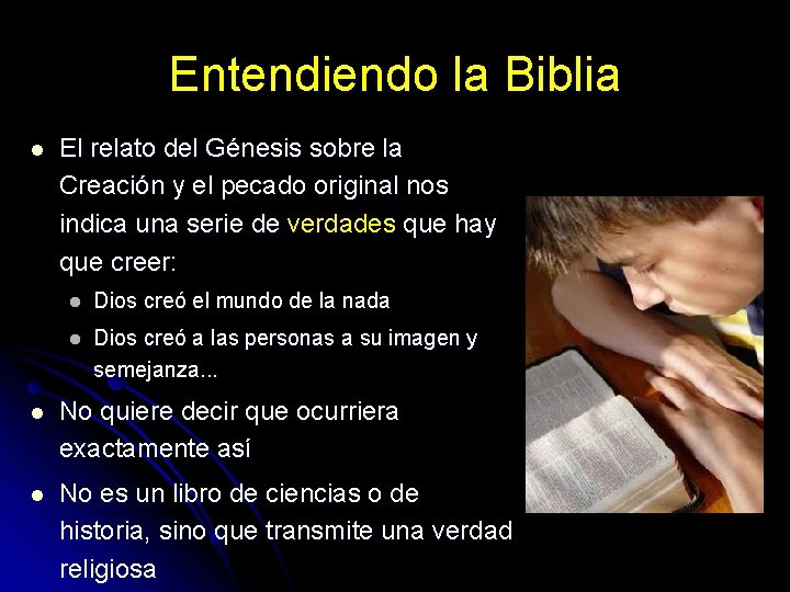 Entendiendo la Biblia l El relato del Génesis sobre la Creación y el pecado