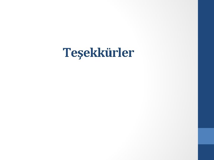 Teşekkürler 