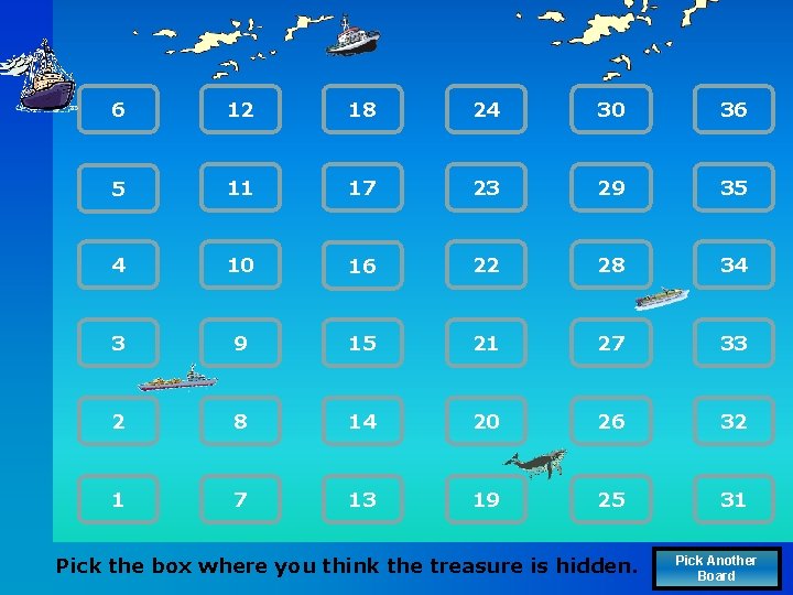 6 12 18 24 30 36 5 11 17 23 29 35 4 10 6 12 18 24 30 36 5 11 17 23 29 35 4 10