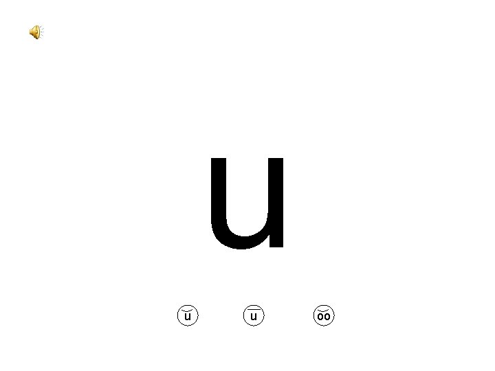 u u u oo 
