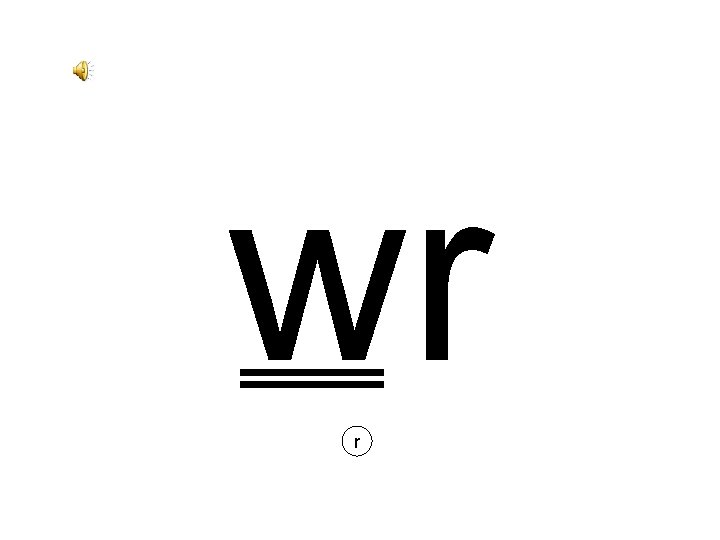 wr r 