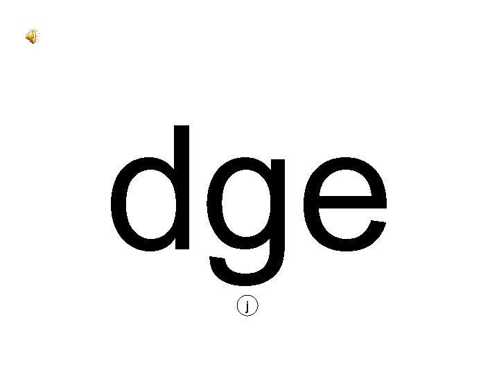 dge j 