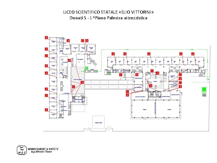 LICEO SCIENTIFICO STATALE «ELIO VITTORINI» Donati 5 - 1^Piano Palestra attrezzistica 