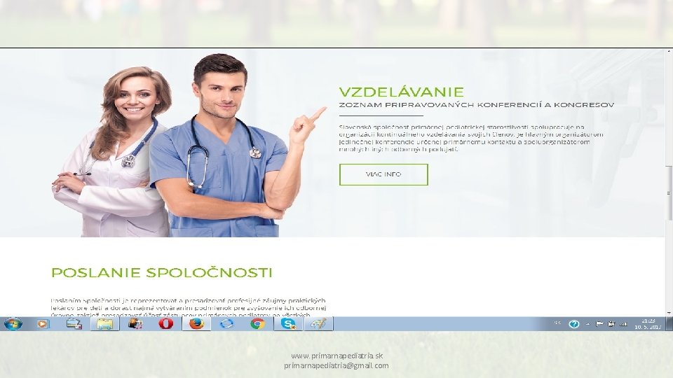 www. primarnapediatria. sk primarnapediatria@gmail. com 