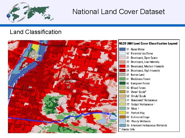 National Land Cover Dataset Land Classification 