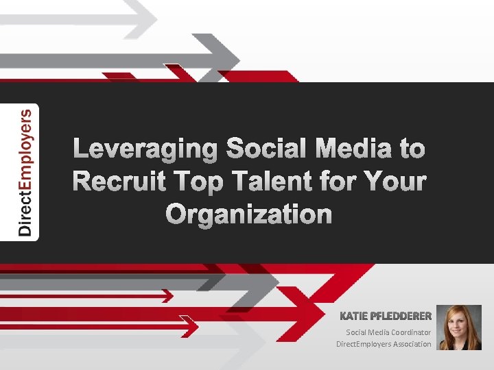 Leveraging Social Media to Recruit Top Talent for Your Organization Social Media Coordinator Direct.