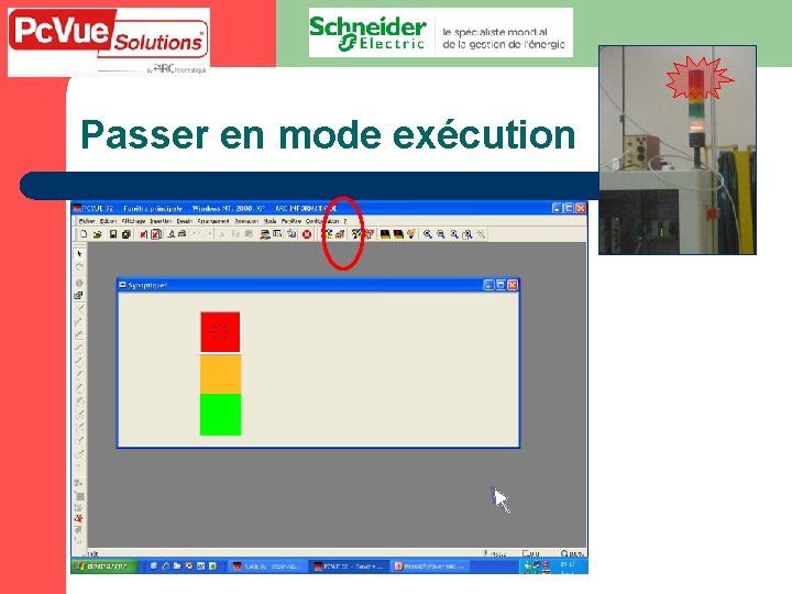 Passer en mode exécution 