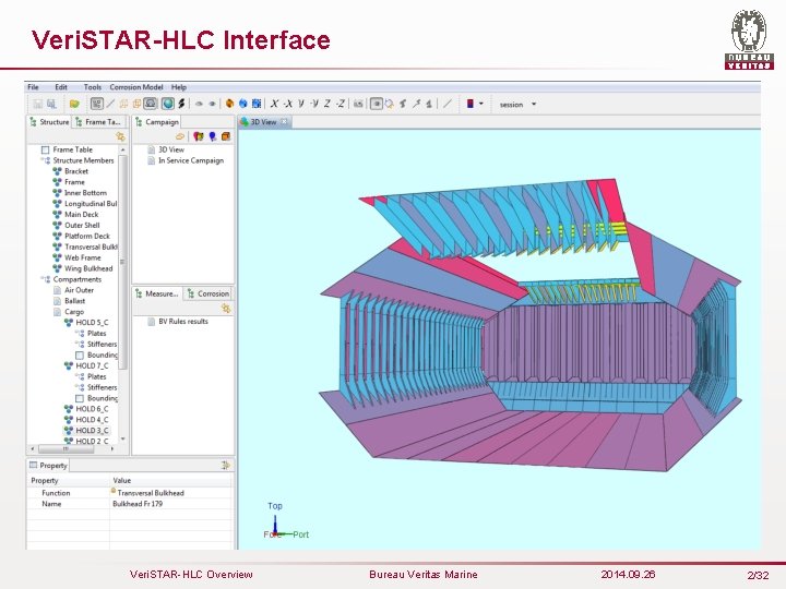 Veri. STAR-HLC Interface Veri. STAR-HLC Overview Bureau Veritas Marine 2014. 09. 26 2/32 