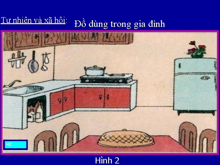 Tự nhiên và xã hội: Đồ dùng trong gia đình H 2 Hình 2