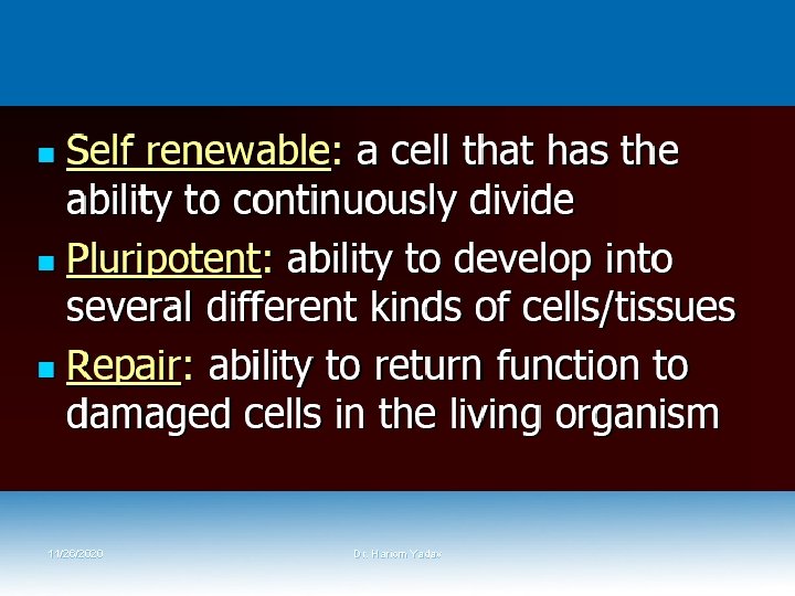 11/26/2020 Dr. Hariom Yadav 11/26/2020 Dr. Hariom Yadav