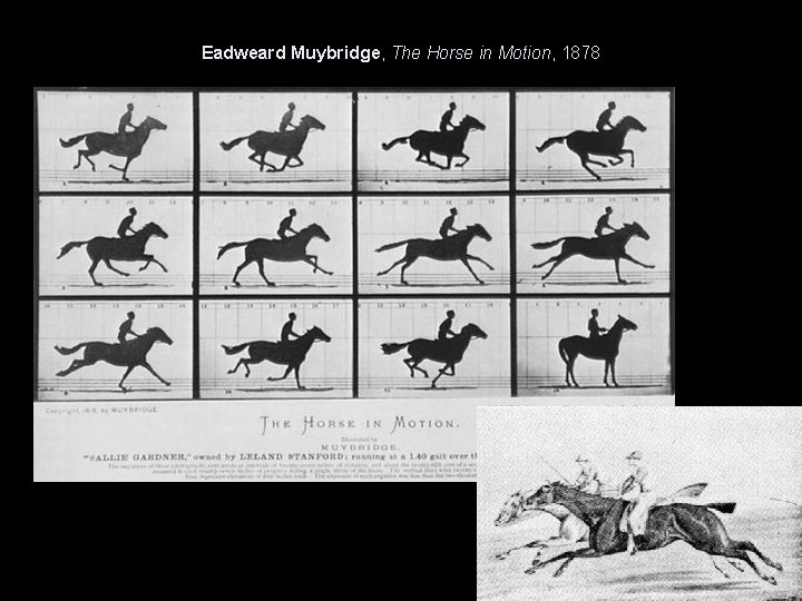 Eadweard Muybridge, The Horse in Motion, 1878 