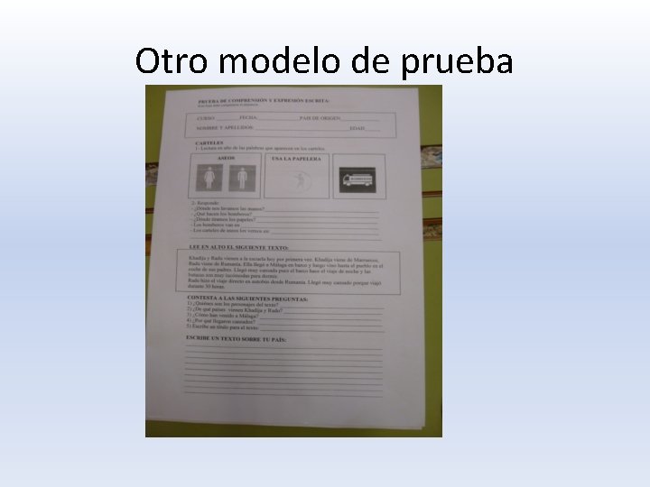 Otro modelo de prueba 