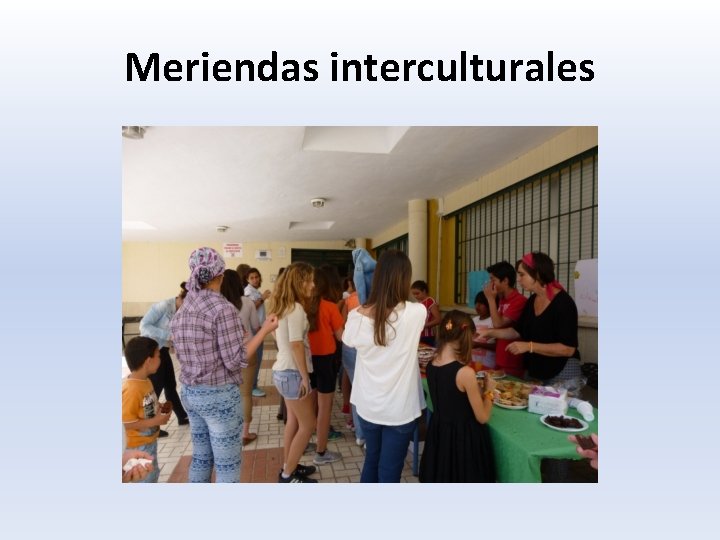 Meriendas interculturales 