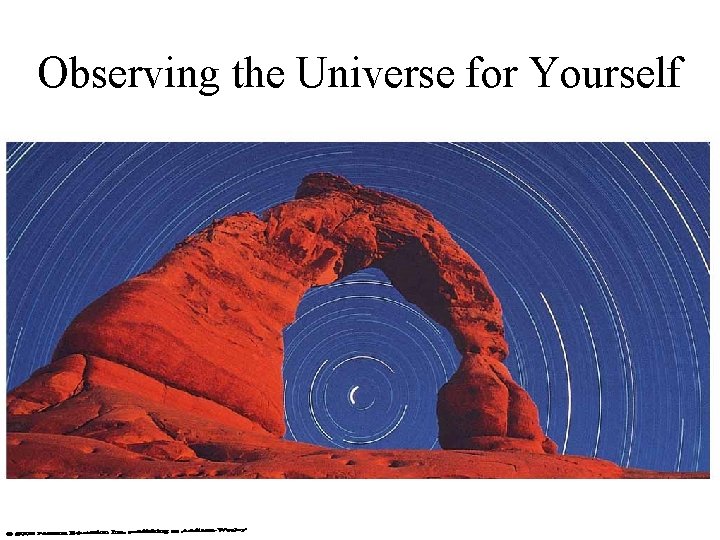 Observing the Universe for Yourself 