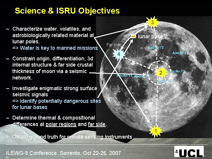 Science & ISRU Objectives 3 – Characterize water, volatiles, and astrobiologically related material at