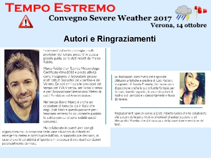Autori e Ringraziamenti 