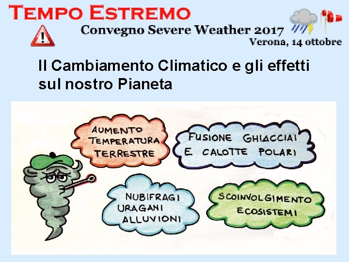 Il Cambiamento Climatico e gli effetti sul nostro Pianeta 