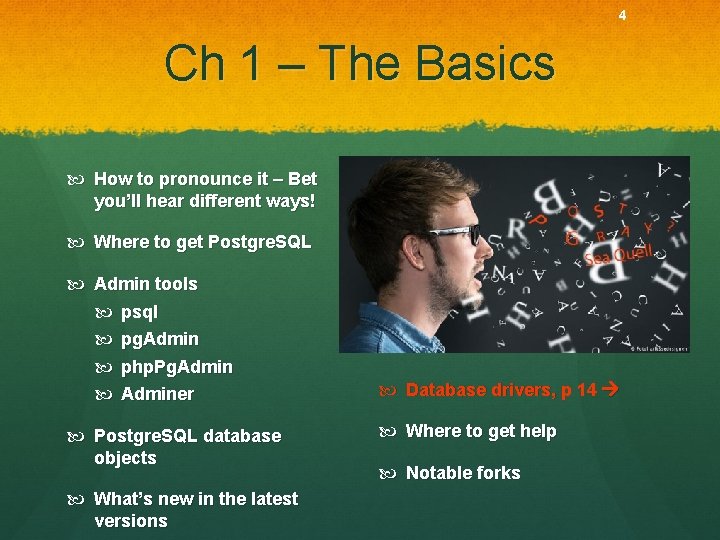 4 Ch 1 – The Basics How to pronounce it – Bet you’ll hear