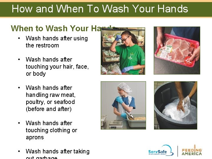 How and When To Wash Your Hands When to Wash Your Hands • Wash How and When To Wash Your Hands When to Wash Your Hands • Wash