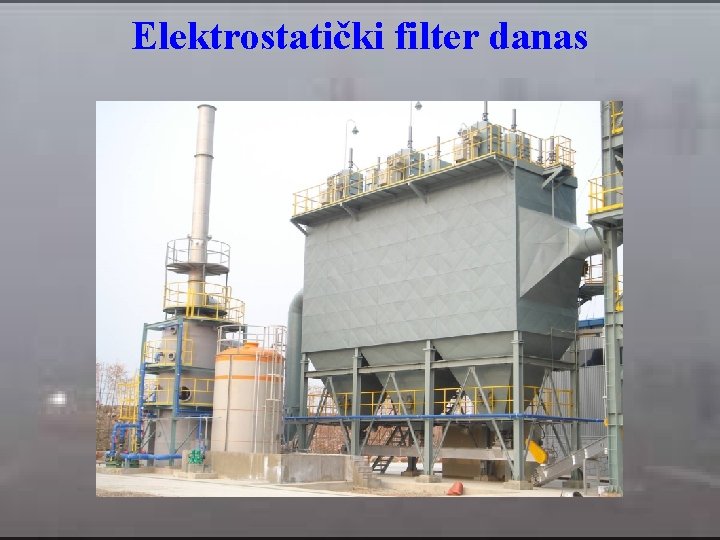 Elektrostatički filter danas 