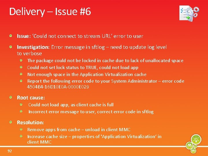 Delivery – Issue #6 Issue: ‘Could not connect to stream URL’ error to user