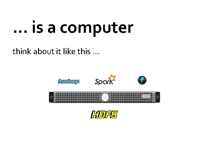 … is a computer think about it like this … 