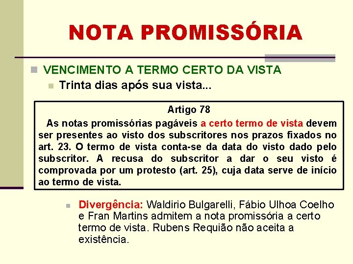 NOTA PROMISSÓRIA n VENCIMENTO A TERMO CERTO DA VISTA n Trinta dias após sua NOTA PROMISSÓRIA n VENCIMENTO A TERMO CERTO DA VISTA n Trinta dias após sua