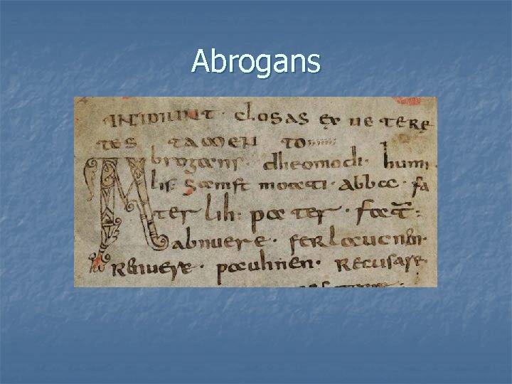 Abrogans 