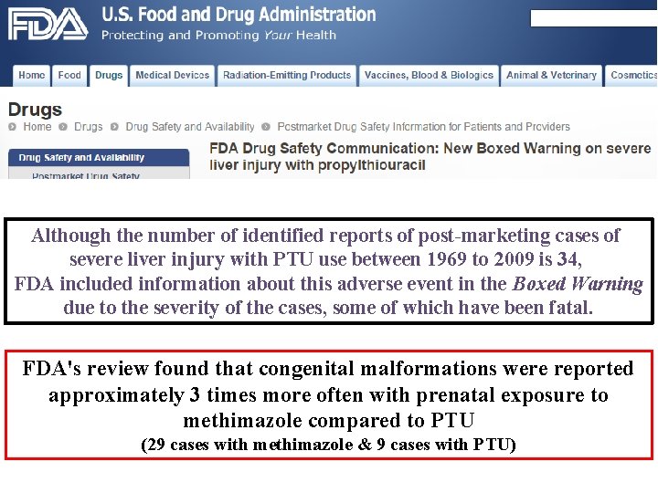 Although the number of identified reports of post-marketing cases of severe liver injury with