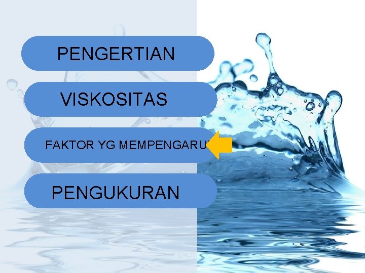 PENGERTIAN VISKOSITAS FAKTOR YG MEMPENGARUHI PENGUKURAN 